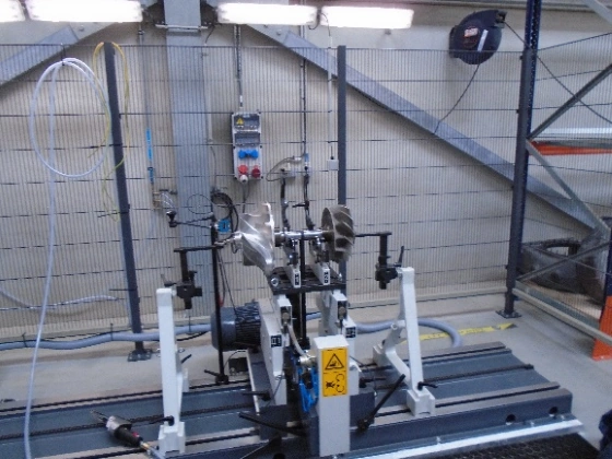Dynamic Balancing of the rotating element